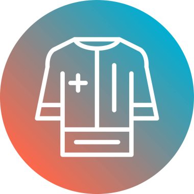 shirt simgesi vektör illüstrasyonu