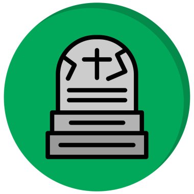 tabut simgesi modada izole edilmiş arkaplan