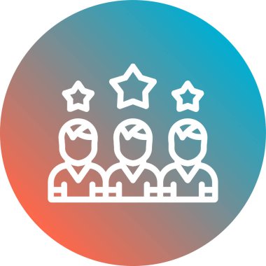 Vektör illüstrasyonu, simge ögesi biçimi