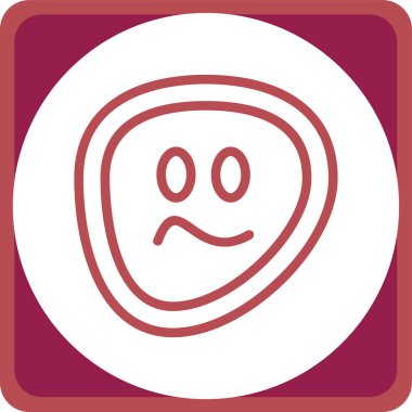 modaya uygun arka grup tarzında hüzünlü simge