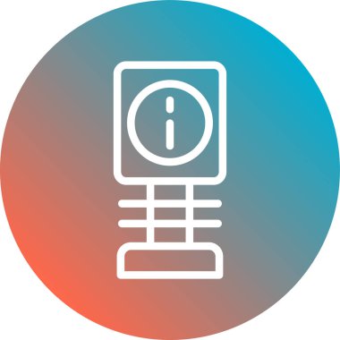 Seo simgesinin vektör illüstrasyonu