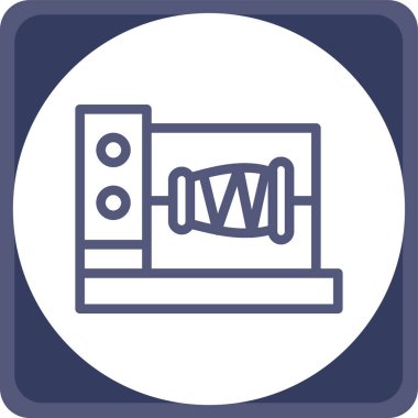 Modern b 'nin vektör illüstrasyonu eksik simgesi