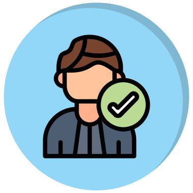 iş simgesi soyut bir grupta izole edildi