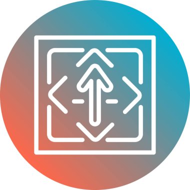 seo modern simgesinin vektör illüstrasyonu