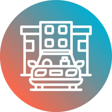 Bir binanın vektör illüstrasyonuName