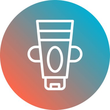 Modern içki ikonunun vektör illüstrasyonu