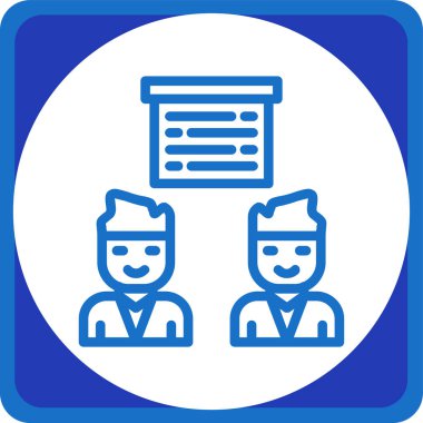 İnsan simgesinin vektör illüstrasyonu