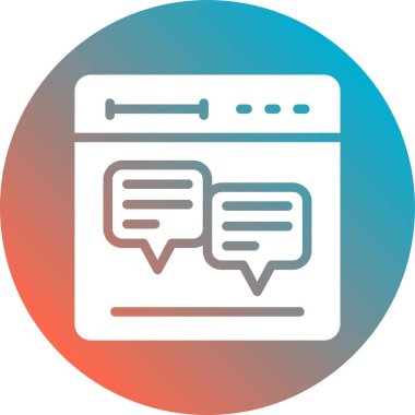 seo modern simgesinin vektör illüstrasyonu