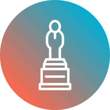 ödül düz ikon, kazanan, kupa, kazanan, kazanan