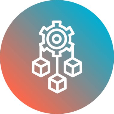 Vektör ayarı Simge illüstrasyonu