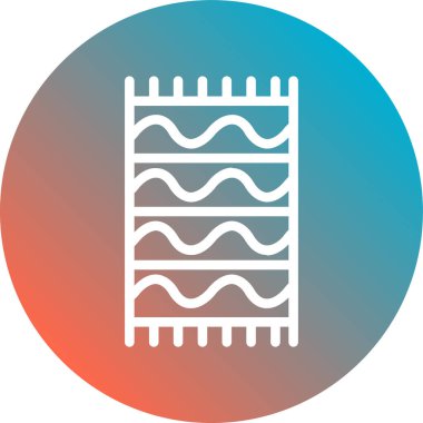 İspanya bayrağının vektör illüstrasyonu