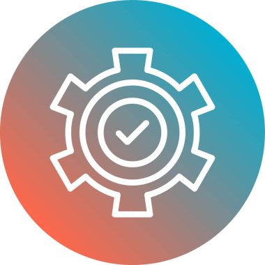 vector settings icon illustration