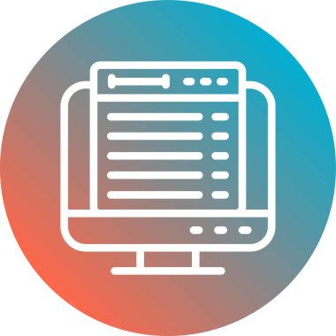 Vektör illüstrasyonu, simge ögesi arkaplanı