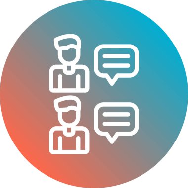 konuşma balonu ikonu vektör illüstrasyon tasarımı