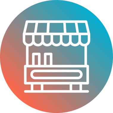 Modern b 'nin vektör illüstrasyonu eksik simgesi