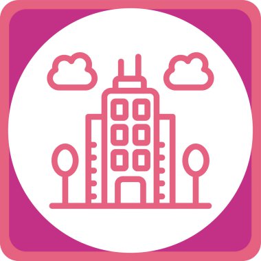 vektör şehir resimleme