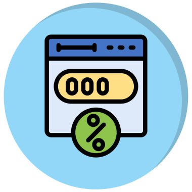 credit card icon. outline illustration of credit card vector icons for web