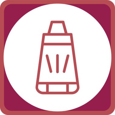 Modern bir simgenin vektör illüstrasyonu