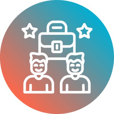 seo modern simgesinin vektör illüstrasyonu