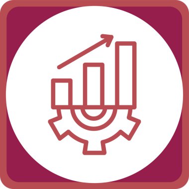 seo modern simgesinin vektör illüstrasyonu