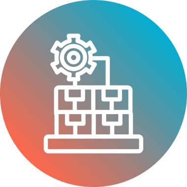 seo modern simgesinin vektör illüstrasyonu