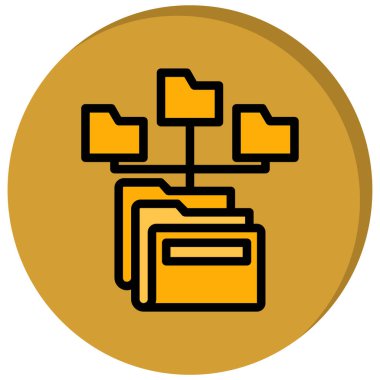 Dosya. Web simgesi basit illüstrasyon