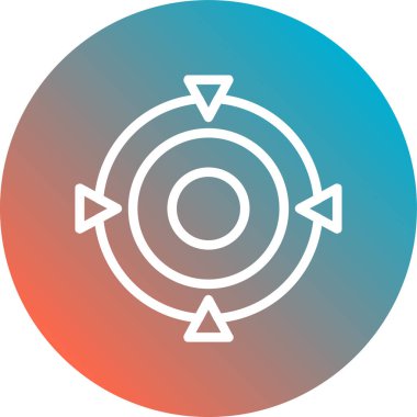 Kişisel ve ticari kullanım için vektör simgesi.