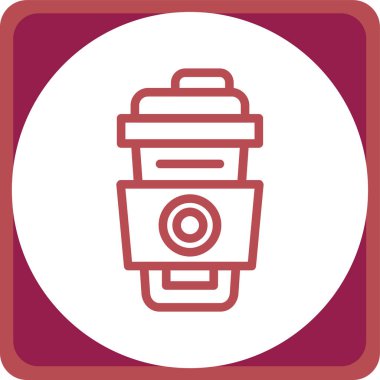 Beyaz arkaplanda izole edilmiş trend biçiminde vektör illüstrasyon simgesi