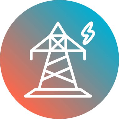 Bir rüzgar gücünün vektör illüstrasyonu