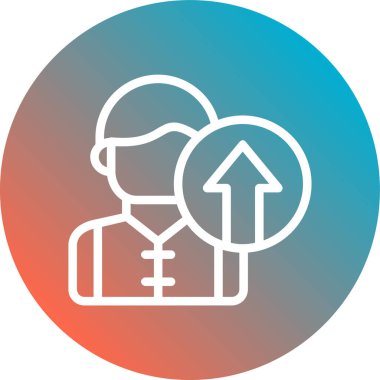 seo modern simgesinin vektör illüstrasyonu