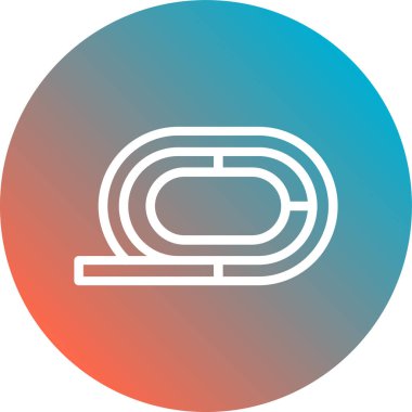 Kişisel kişisel çalışma illüstrasyon simgesi