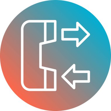 sol ok ok simgesi rozet biçiminde