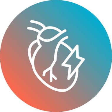 Bir kuş simgesinin vektör illüstrasyonu