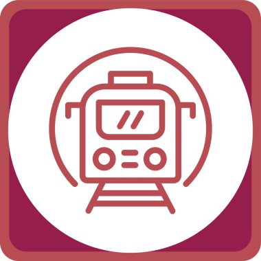 Modern simgenin vektör illüstrasyonu