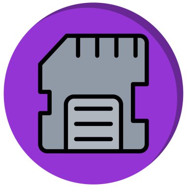 veri koruma simgesi, vektör illüstrasyon tasarımı