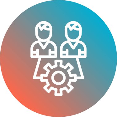 seo modern simgesinin vektör illüstrasyonu