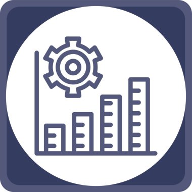 seo modern simgesinin vektör illüstrasyonu