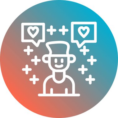 Müşteri desteği. Basit resimleme