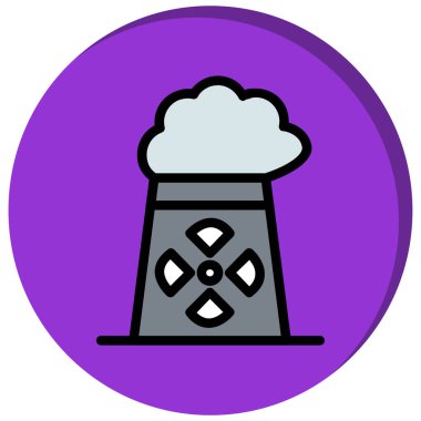 Modern bir simgenin vektör illüstrasyonu