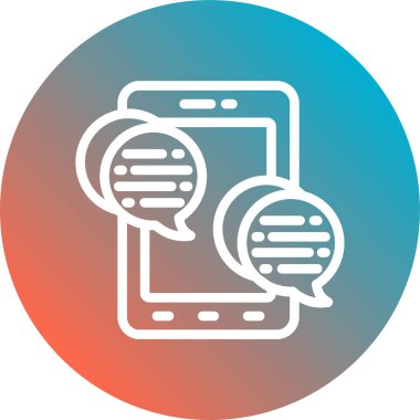 Uygulama simgesinin vektör illüstrasyonu