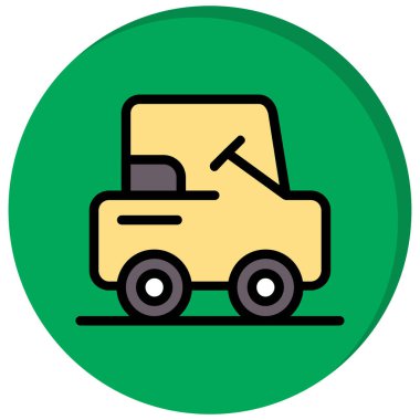 kamyon web simgesi, vektör illüstrasyonu