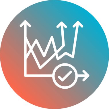 İş simgesinin vektör illüstrasyonu