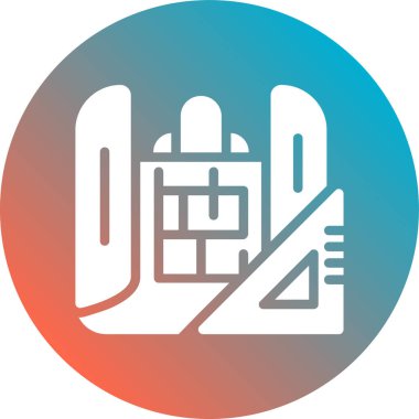 Vektör illüstrasyonu, simge ögesi arkaplanı