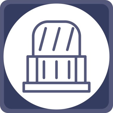 Yapı simgesinin vektör illüstrasyonu