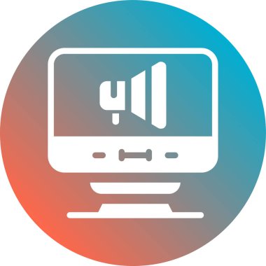 Vektör simgesi bir dizüstü bilgisayar