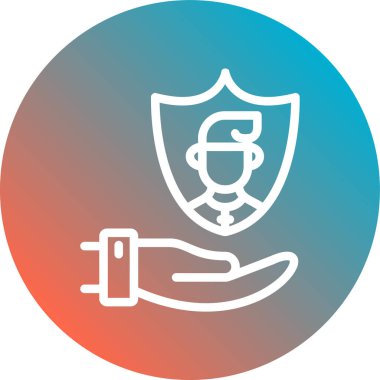 seo modern simgesinin vektör illüstrasyonu