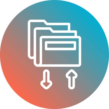 seo modern simgesinin vektör illüstrasyonu