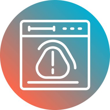 Modern b 'nin vektör illüstrasyonu