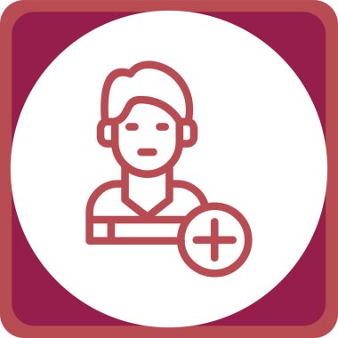 Avatar Adam vektör simgesi