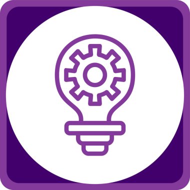 Moda biçimi izole edilmiş arkaplanda ampul simgesi